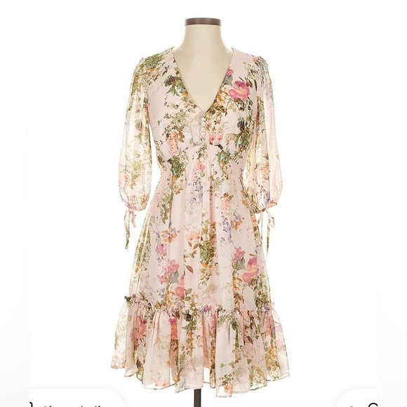 NWT Floral Midi Dress - Picture 2 of 5